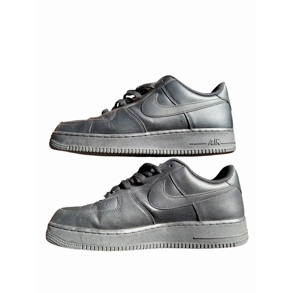 Nike  Air Force 1 Men's Size 11.5 315115-038 Low Top Black/black